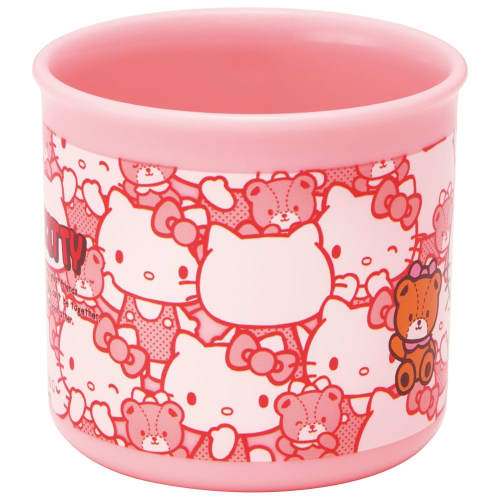 Skater Antibacterial Cup Hello Kitty Ushiro Shiro Sanrio 200ml Dishwasher Safe Made in Japan KE4AAG-A