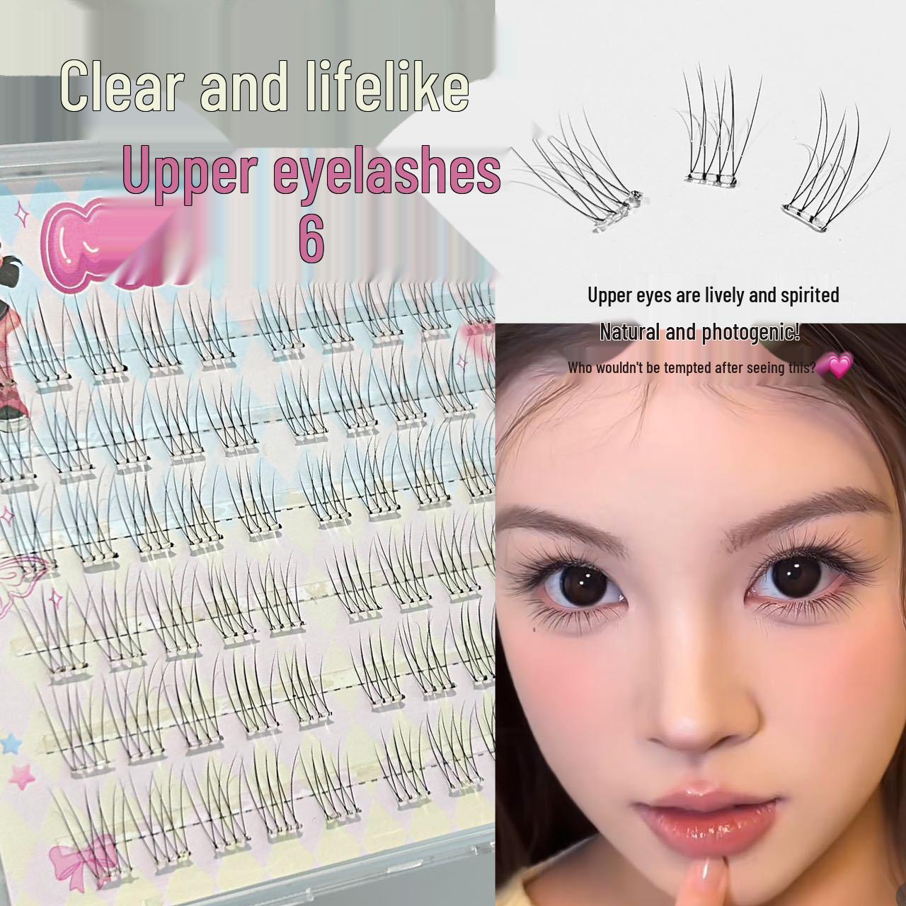 

Natural Look Light & Messy False Eyelashes - Cold & Innocent, Everyday Wear