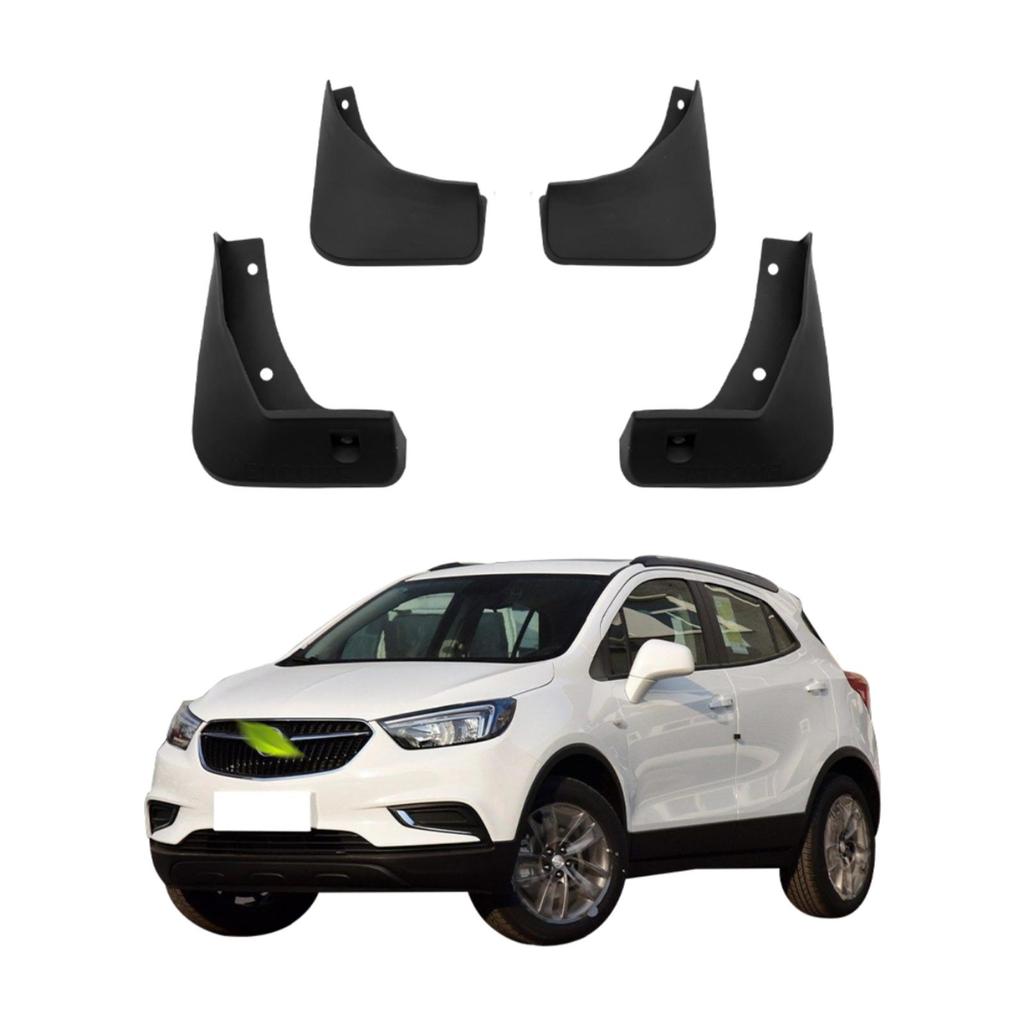 4KS Autoklapy Lapače nečistot Blatníky Autoklapy Kompatibilní s Buick Encore 2013 2014 2015 2016 2017 2018