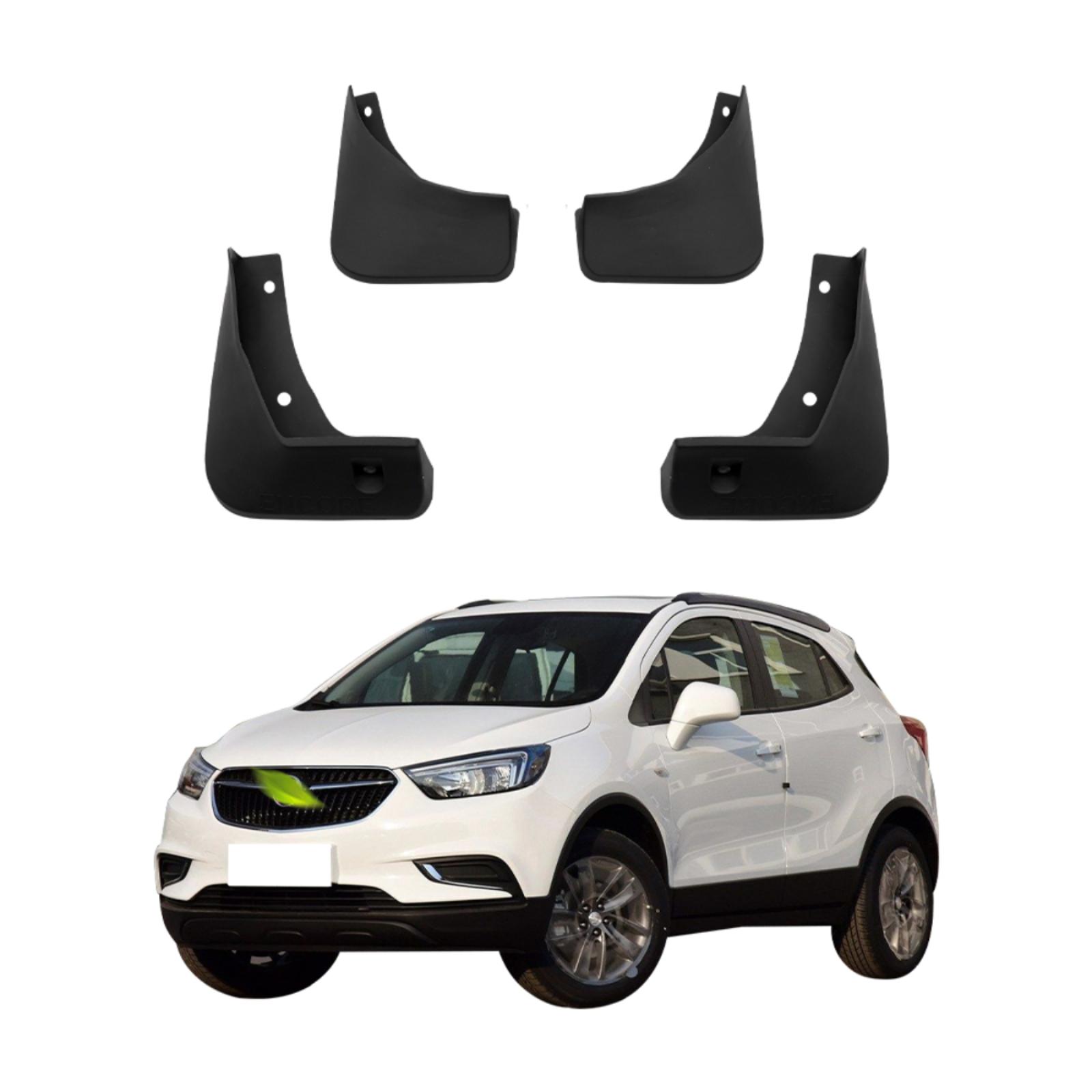 

4PCS Car Mud flaps Splash Guards Mudguards Car Mud Flaps Compatible with Buick Encore 2013 2014 2015 2016 2017 2018 BK-01 чёрный