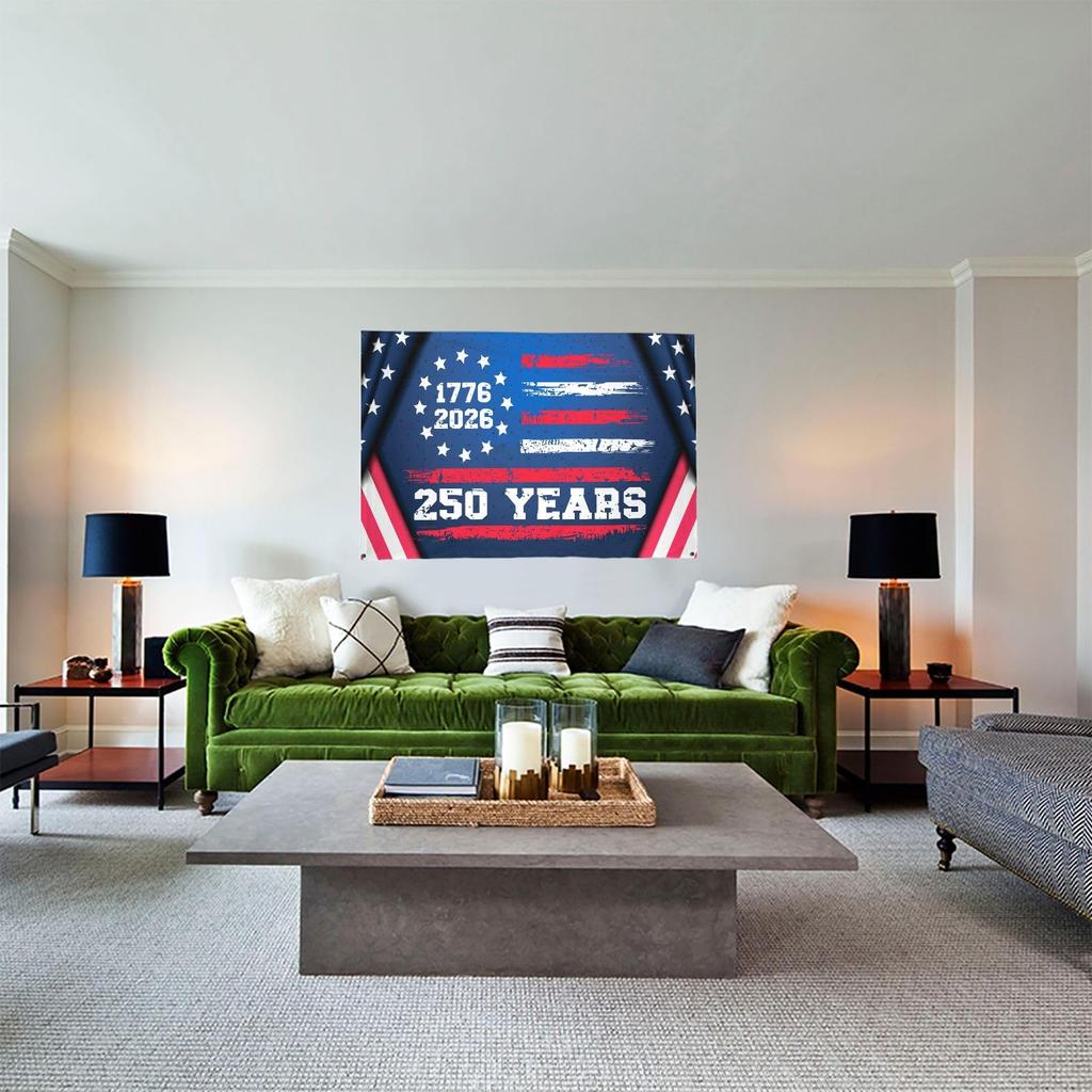 250th Anniversary American Flag Garden Decoration Flag