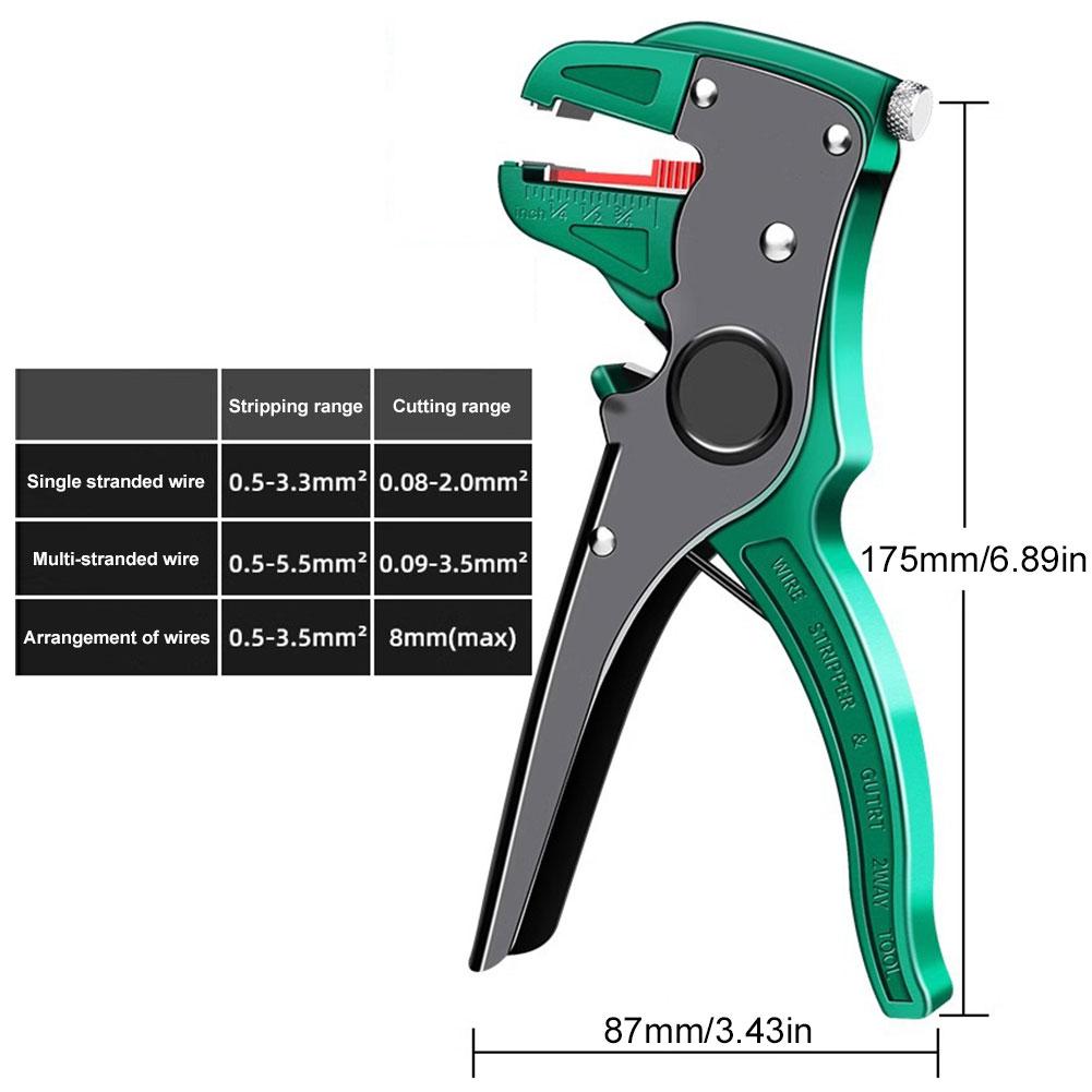 Duckbill Type Stripping Pliers Multifunctional Eagle Nose Electric Cable Stripper Cutter Wire Repair Tool Pliers for Flat Wire