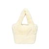 Korean Version of Foreign Style Small Bag Women 2025 New Cute Plush Bucket Bag Autumn and Winter Fashion Bucket Bag Commuter Bag