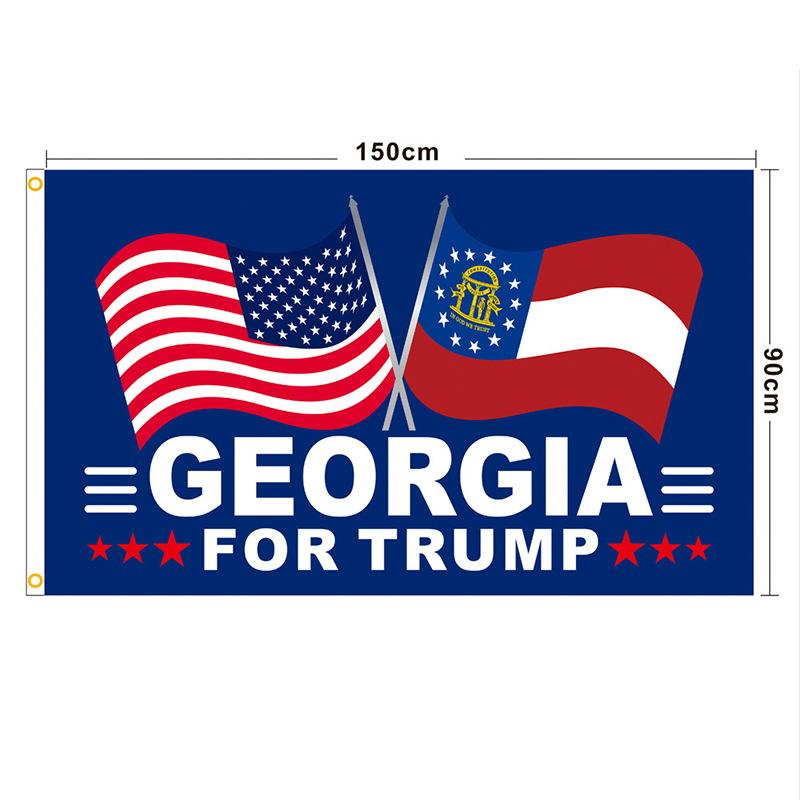 US Supports Trump's Victory Flag, US State Flag