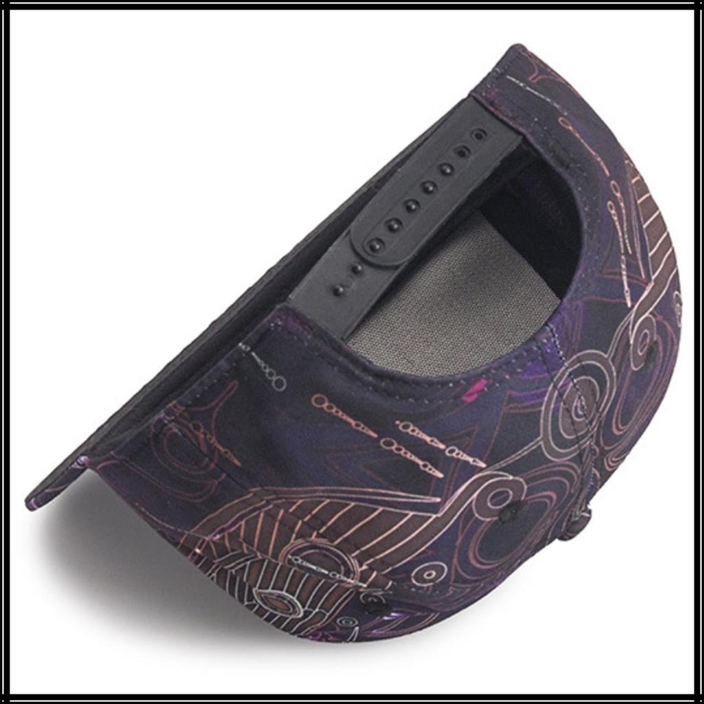 Hip Street CZA033 [White Fang] Czapka, Hop, Moda, Kapelusz, Casual, Męska, Damska, (Fioletowy)