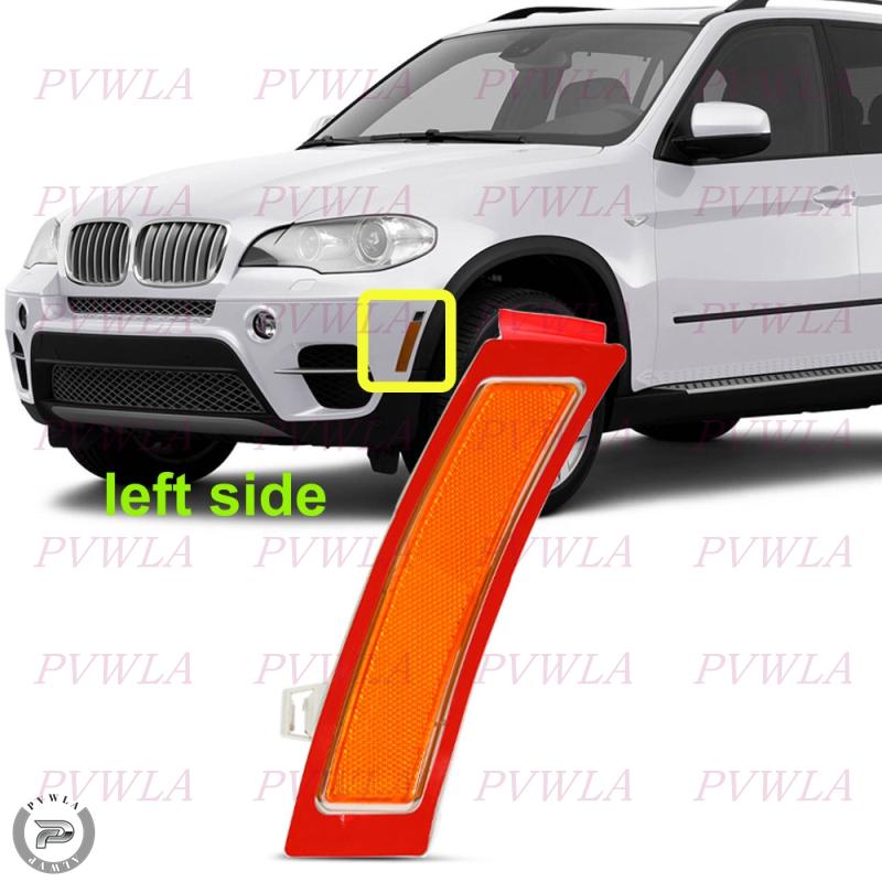

Передній бампер, покажчик повороту, без лампочок, для BMW X5 E70 LCI 35dX 35iX 50iX 2010 2011 2012 2013, ліхтар повороту 63147274433 63147274434 1pc left