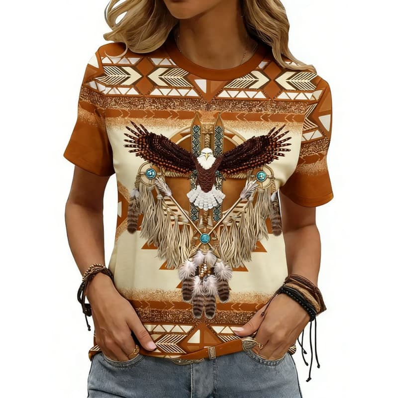 3D Printed Women's Short-sleeve T-shirt, Plus-size Women's Clothing, Fashionable and Versatile, Casual, Everyday Wear