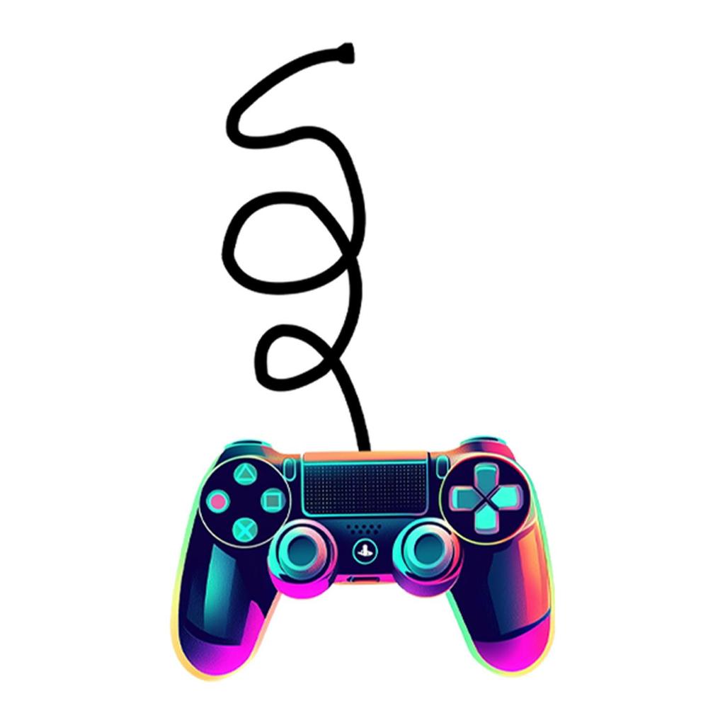 Arcade-Style Game Console Switch Self-Adhesive Decorative Sticker