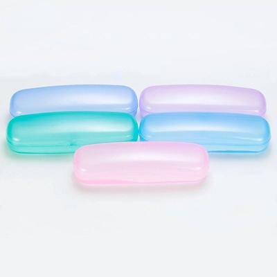 Brilleetui Gjennomsiktig PVC Dame Menn Plast Solbriller Brilleboks Ny Brilleetui Lesebrilleetui