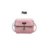 European And American Retro Style Small Saddle Bag With Deer Pendant Pu Shoulder Bag