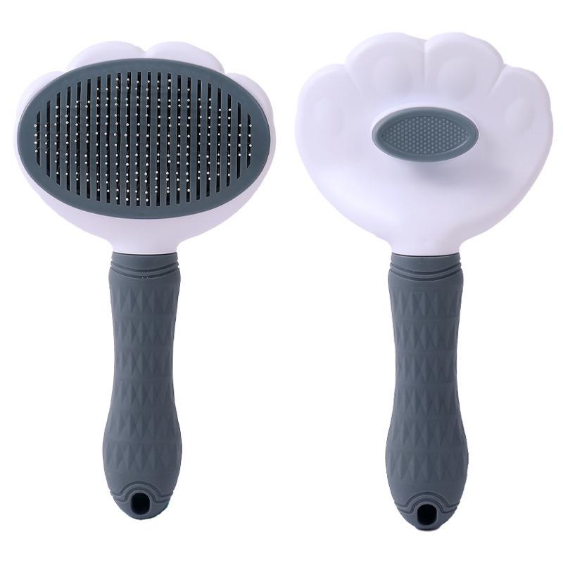 Self Cleaning Pet Grooming Brush Reduce Household Shedding Hair Remover Comb for Dogs Cats Pet Owners