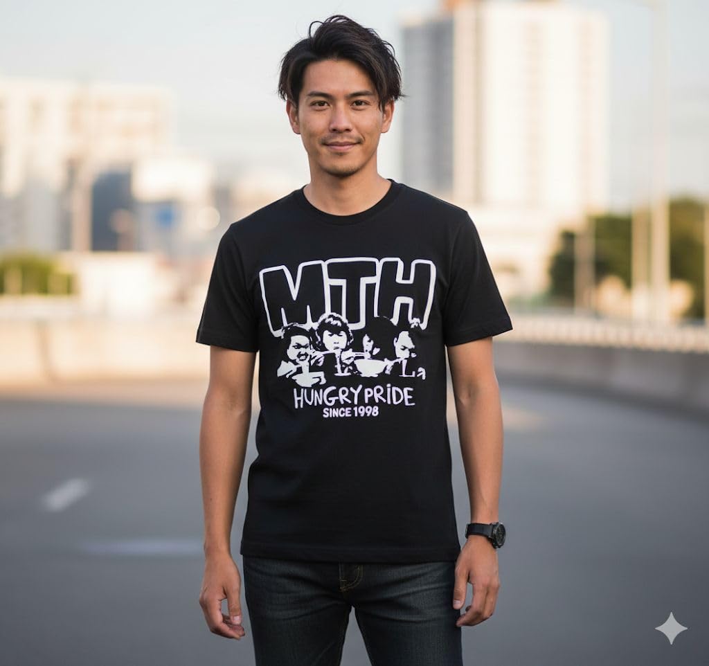 Maximum the Hormone - I loved Ryo-kun when he was fat... FAT T-shirt Black XXL