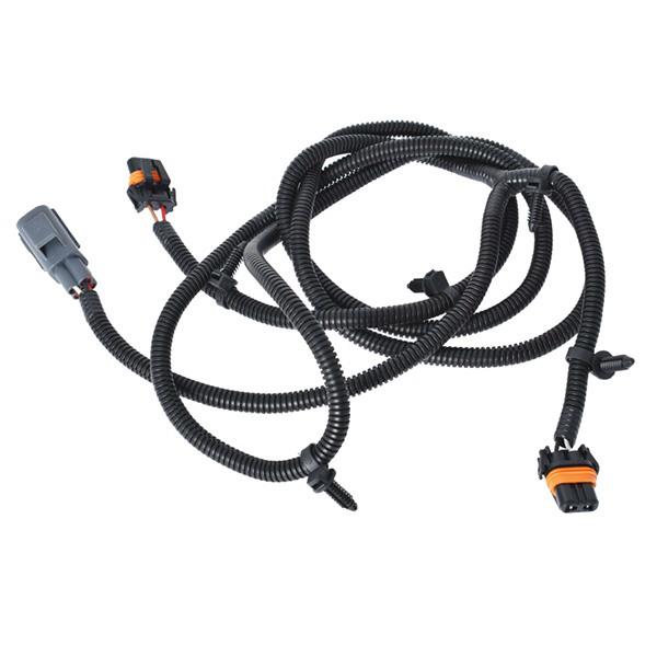 Black ABS Fog Light Wiring Harness for 2013-2020 Dodge Ram 15