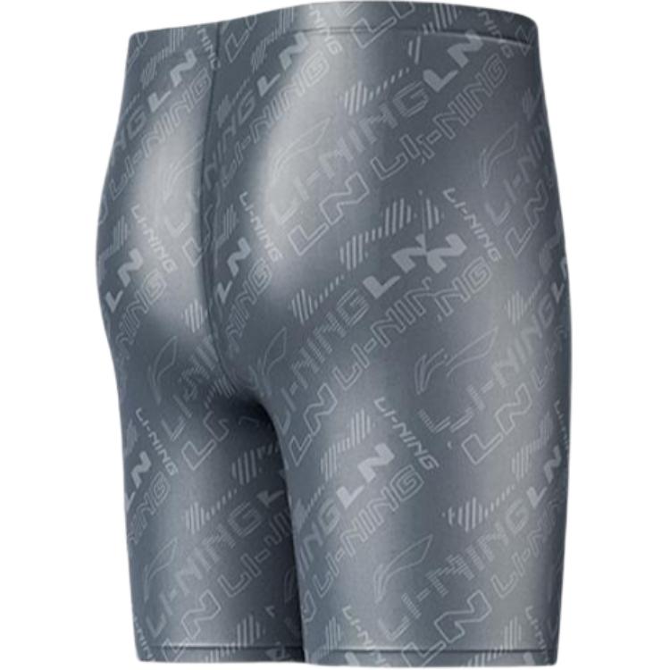 Li Ning Square Cut Anti-Embarrassment Swimming Pool Swim Trunks Men swim trunks LNKV201-1