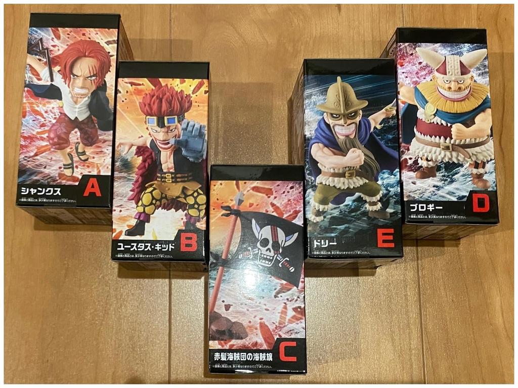World Collectible Figure Elbaf Complete Set of 5 Figures WCF Official Figure