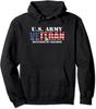US Flag US Army Veteran Defender Of Freedom Military Unisex Hooded Sweatshirt