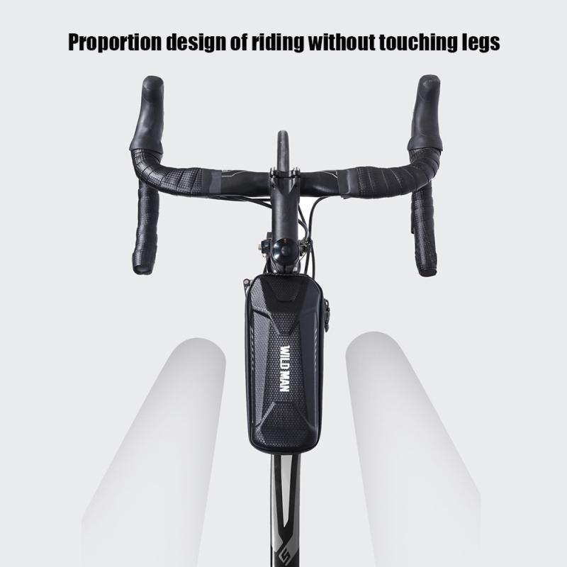 1l Mtb Bike Front Tube Bag Hard Shell Electric Scooter Bag Compatible For M365 / M365 Pro Cycling