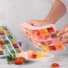 15/24 Grids Large Silicone Ice Cube Mold Ice Tray Mold Ice Cube Maker Mould Non-toxic Durable Bar Pub Wine Ice Blocks Maker
