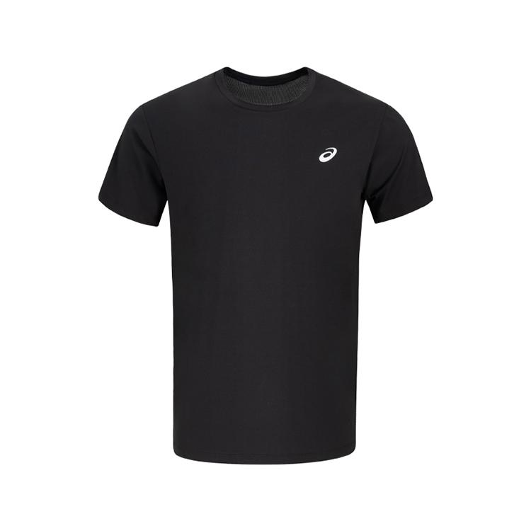Asics Sports Lifestyle Series Moisture-Wicking Quick-Dry Reflective Short Sleeve T-Shirt Men Tops Black 2031F138-001