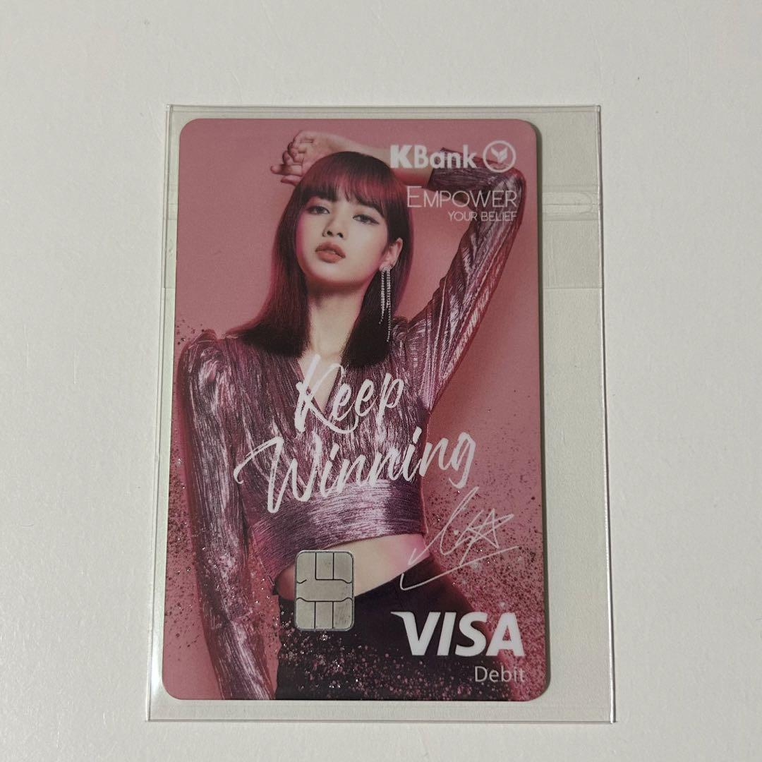 

[USED] BLACKPINK LISA KBank Card Trading Card