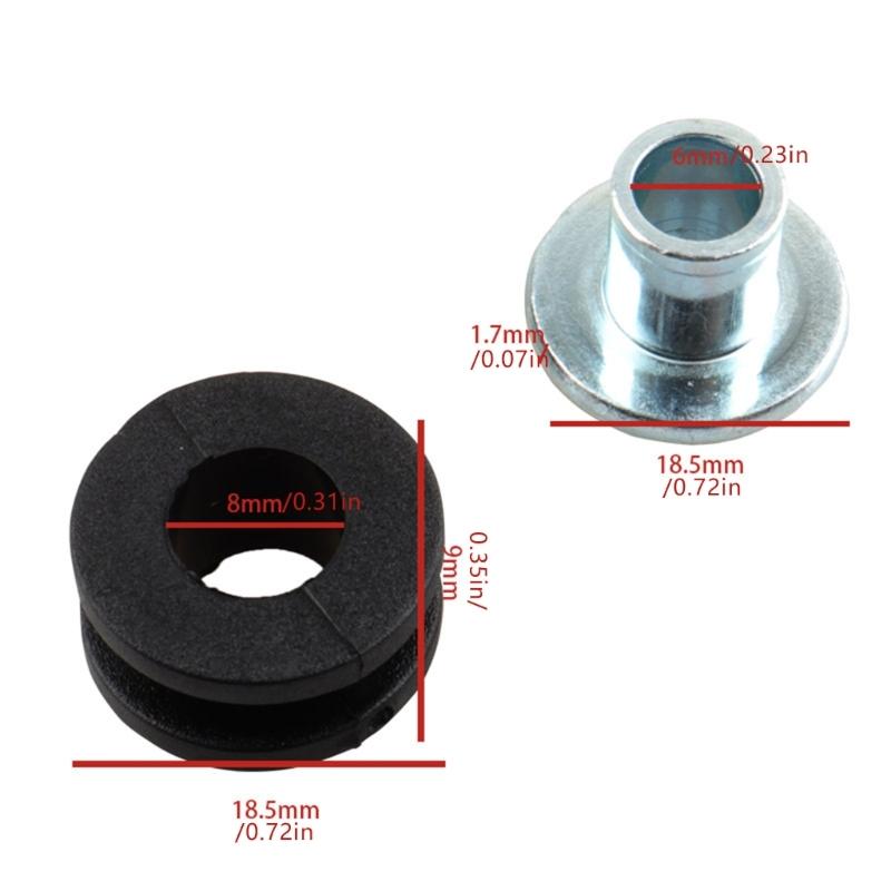 Fairing Cowling Buffer Washer Pressure Relief Cushion Replacement Motorbike Accessory Fairing Grommets Set