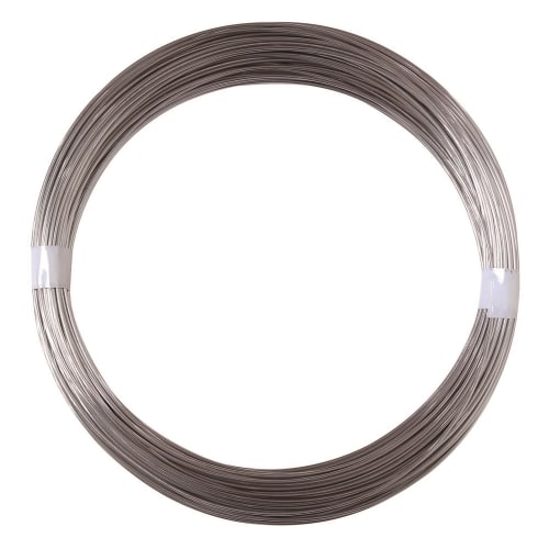 Wake Sangyo Stainless Steel Wire, Silver, #20 x 25m, for Crafts, Hobbies, and Repairs, HW-137