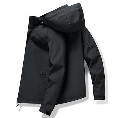 Frühlingstrend Kapuzenjacke Herren Jugend Sport Windjacke Herren Freizeitjacke