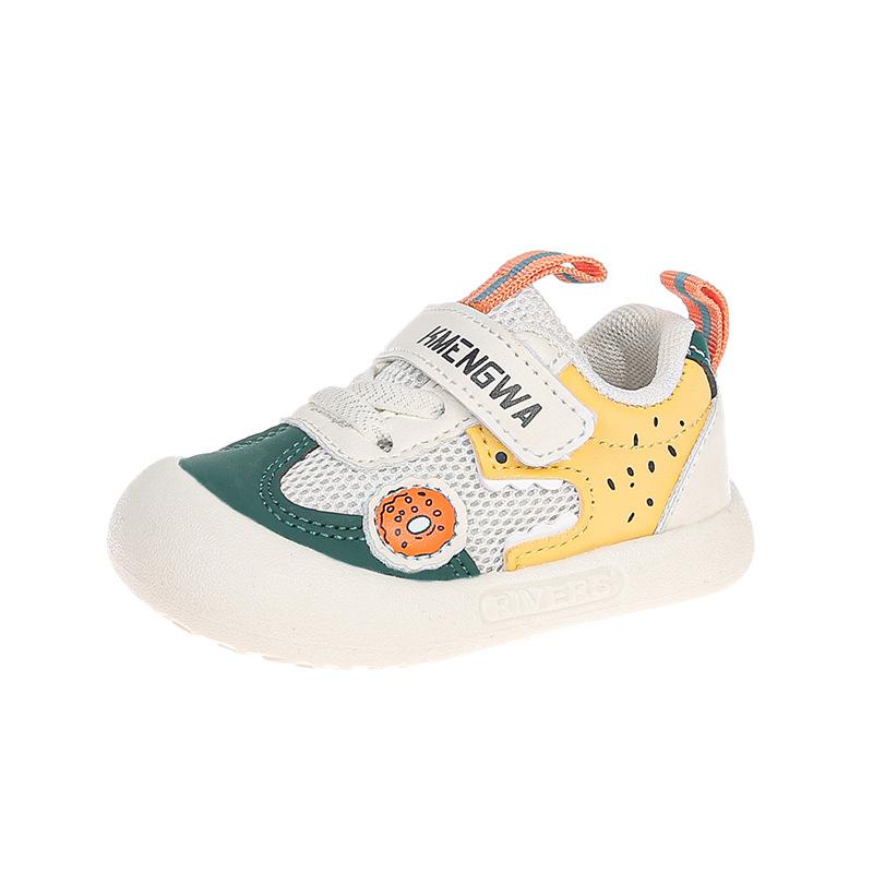 Fashion Girls Shoe Spring New Child Casual Shoes Soft Soled Baby Shoe Anti Slip Walking Shoes Simple Boys Sports Shoe