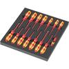 Wera 16-piece Screwdriver Set Phillips Cross-head, Pozidriv Screws, Slotted Screws, Torx