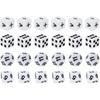 Teaching Dice Set, Games for Kids 8-12, Include, Number Dice and Dot Dice for Math Teaching Classroom Supplies 24Pcs