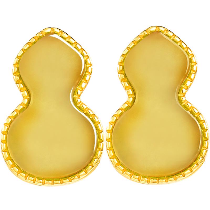 S925 Sterling Silver Earrings with Natural Hetian Jade - Simple, Fashionable, High-End Women s Jewelry