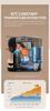 New Cafelffe 5 in 1 Multiple Capsule Coffee Machine Hot/Cold DG Cappuccino Nespresso Capsule ESE Pod Ground Coffee Cafeteria 19Bar,MK-606