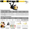Beginner Long Cast Spinning Sea Fishing Rod & Reel Combo Set (1.5M/1.8M)