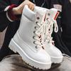 Fashion High Top Boots for Men Outdoor platform Mens Boots High Quality Lace-Up Casual Boots Lightweight Waterproof Ankle Boots