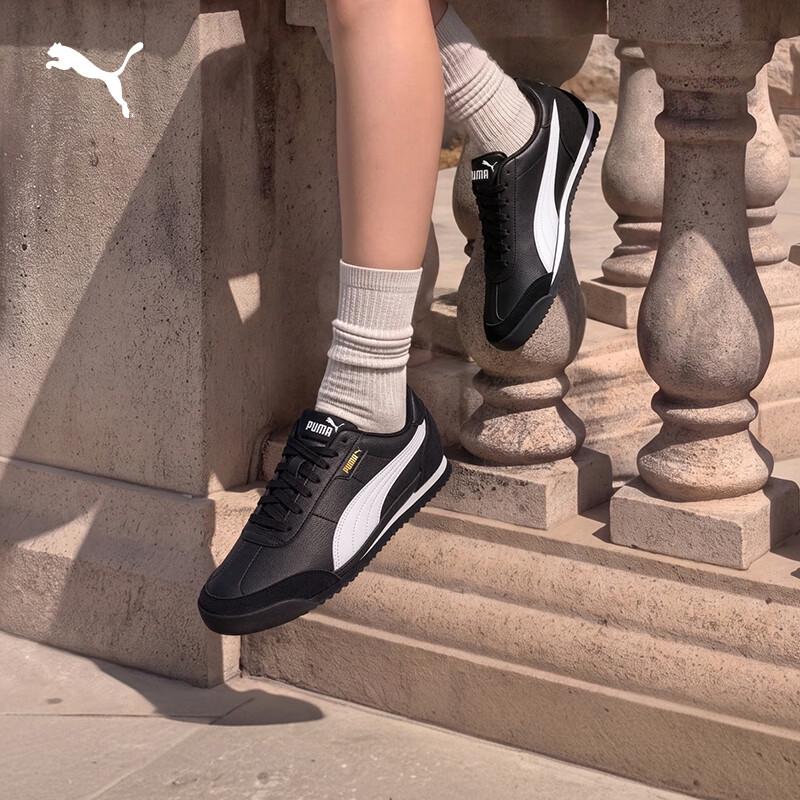 PUMA Turino Retro Lace-Up Casual Sneakers
