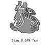 Metal Cutting Dies Mold Bride and Groom Scrapbook Paper Craft Knife Mould Blade Punch Stencils