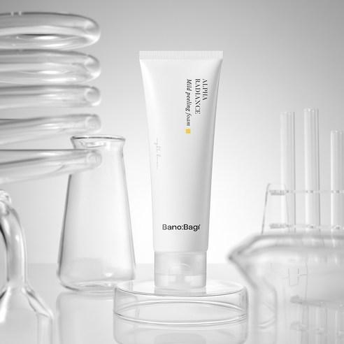 BANOBAGI Alpha Radiance Mild Peeling Foam Brightening & Gentle Exfoliating Facial Cleanser 120ml