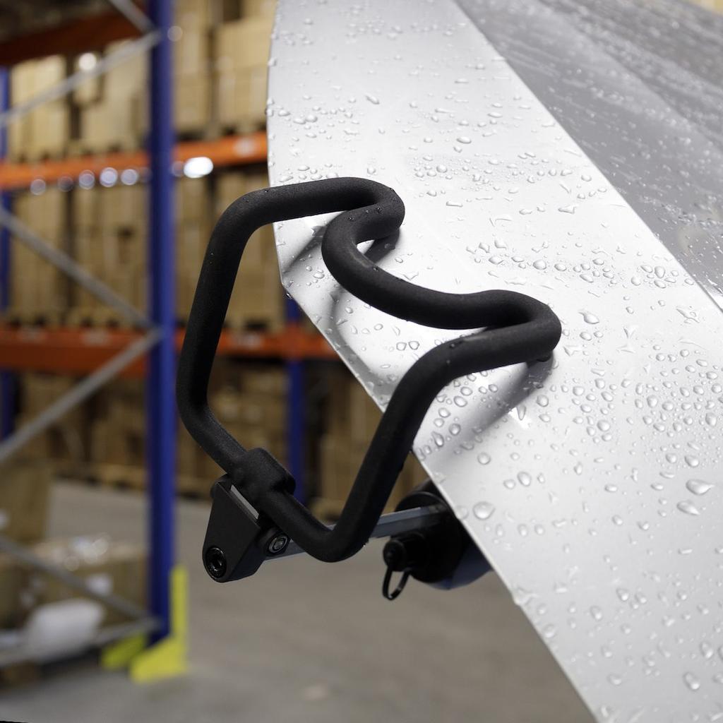 Werkstattleuchte / Leuchtstofflampe mit Halteklammern für unter die Motorhaube, 30W 3000 lm, AC/DC