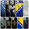 Bosnia And Herzegovina Flag Phone Case For IPhone 16 17 Air 16E 15 14 Plus 13 Mini 12 11 Pro Max 7 8 + SE 2020 Soft TPU Back Cov
