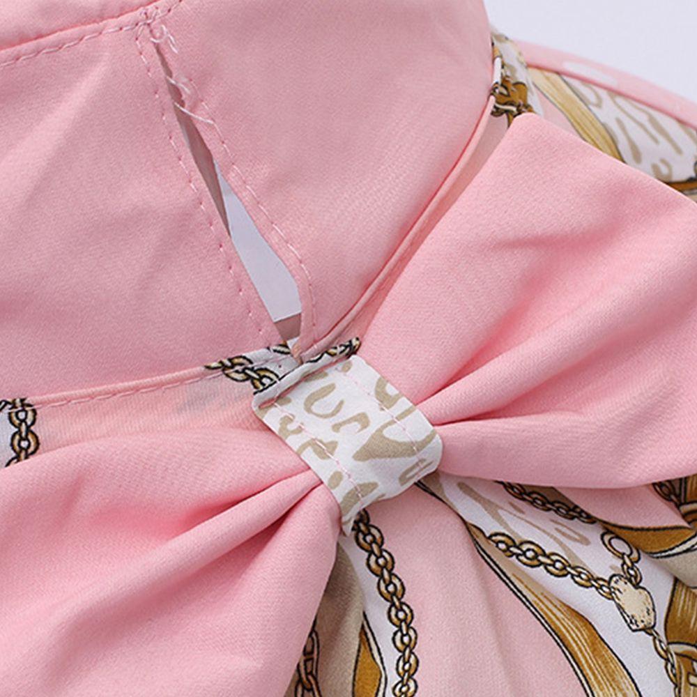 Fishing Caps Outdoor With Neck Flap Women Sun Hat Flower Print Bucket Hat Summer UV Protection