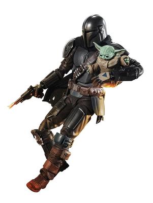TAMASHII NATIONS Star Wars Mandalorian Grogu Die 150 mm bemalte bewegliche Figur SHFiguarts & (STAR WARS Mandalorian) Ca.. ABS & PVC & Stoff