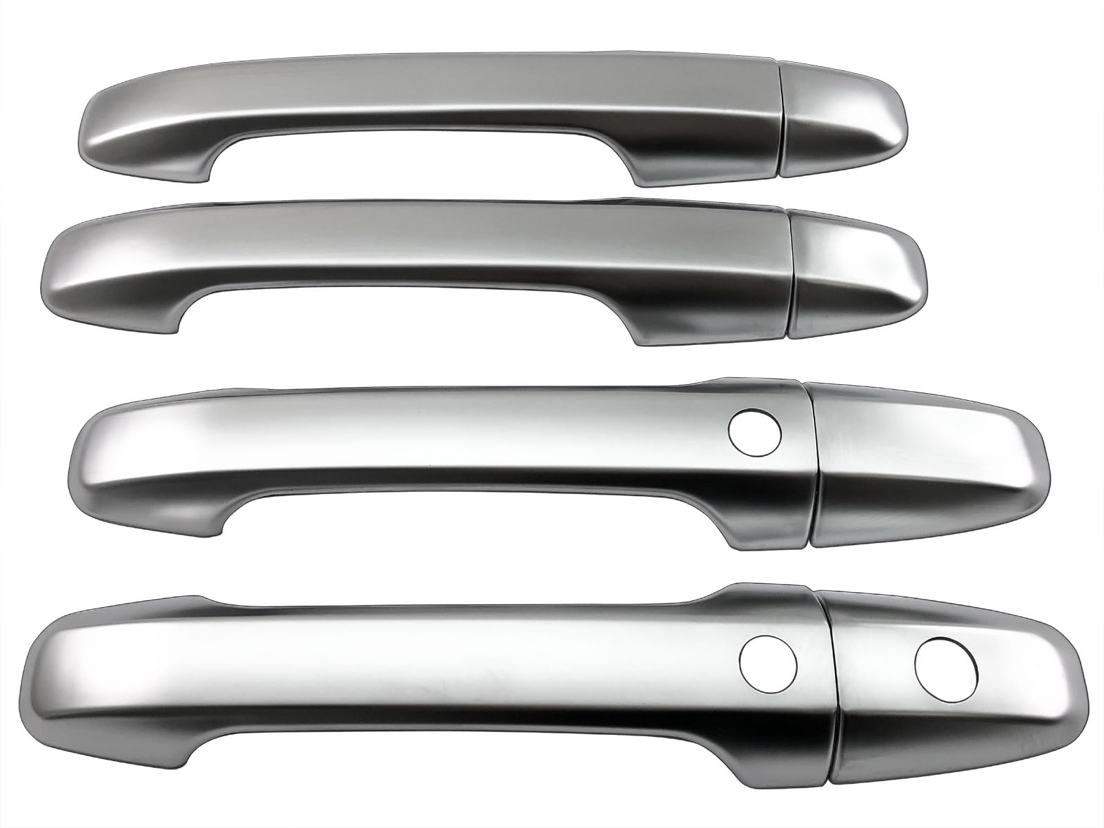 

BRIGHTZ Door Handle Cover Satin Silver for Step Wagon Spada RK Knob, Plated, RK5/RK6 [DHC-NOBU-500] K5/K6 5/6