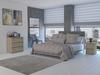 MALWA M2 BEDSIDE CABINET - SONOMA OAK