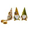 KX4B 3Pcs Fall Gnomes Decor,Handmade Fall Gnomes Plush Tiered Tray Decorations Gifts