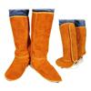 15inch Leather Welding Spats Heat and Abrasion Resistant Welder Protection Tools