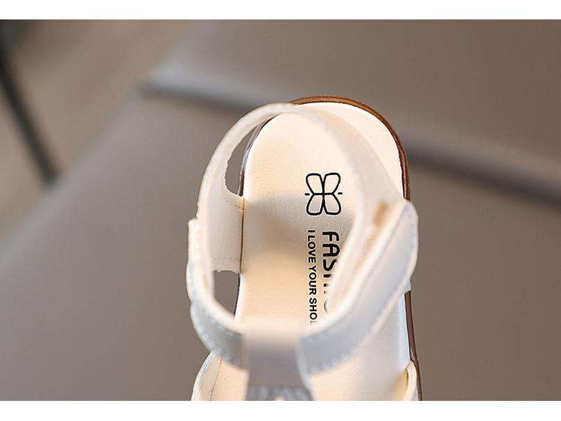 Girls' Princess Bow Knot Sandals: Soft Sole, Non-Slip Baby Shoes for 0-3 Years