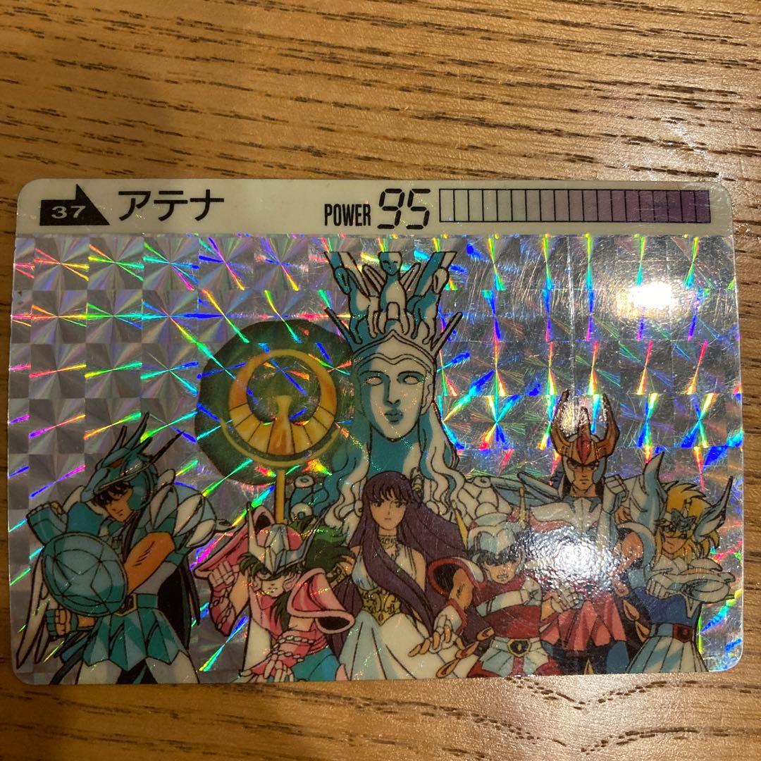 Used Saint Seiya Carddass Original Product Athena 37