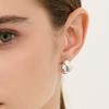 Hyeres-lor Plump Twist (W) One-Touch Earrings M HL6E59625WBXXX
