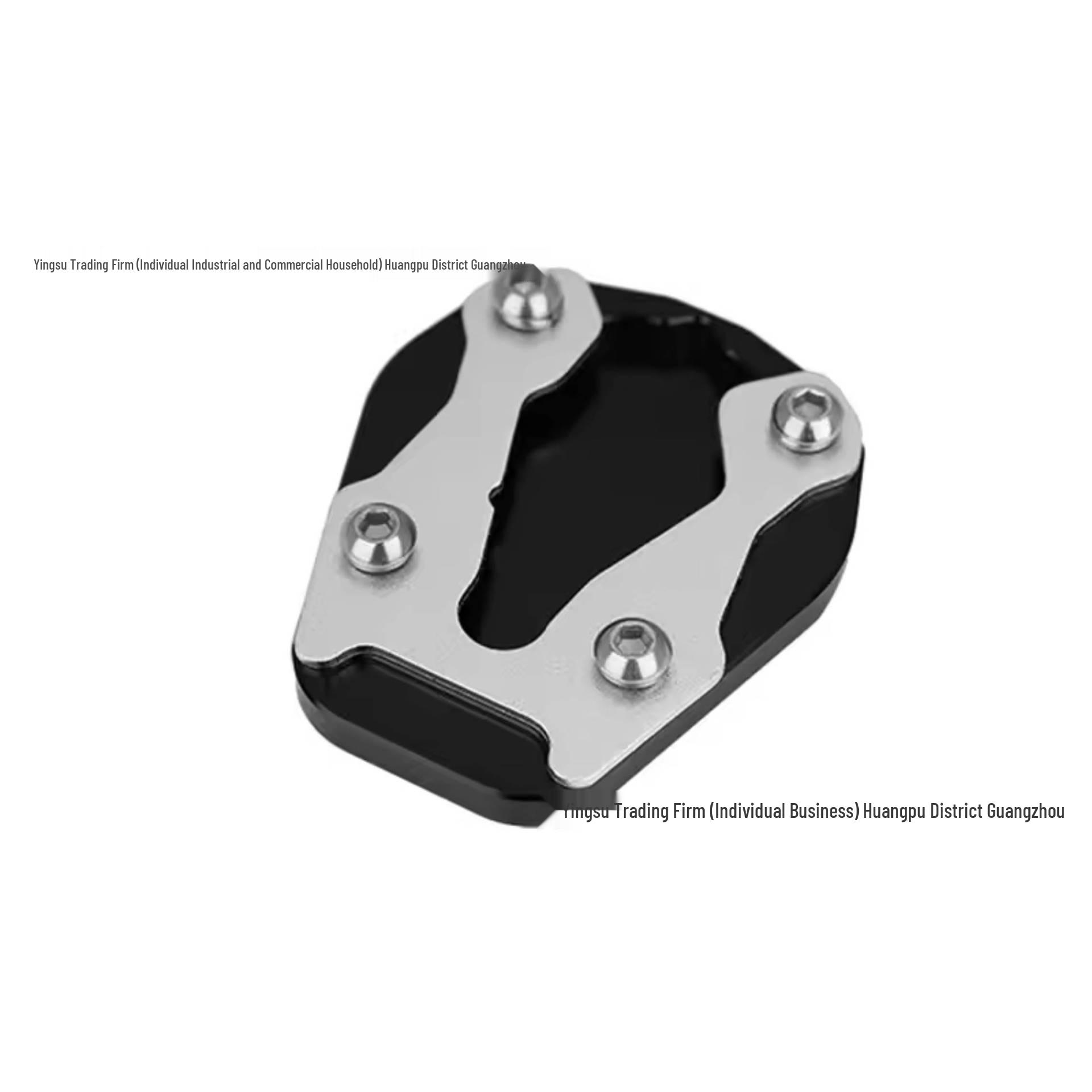 

CFMOTO 450MT Motorcycle Kickstand Enlarger: CNC Side Stand Foot Pad Extension серебряный