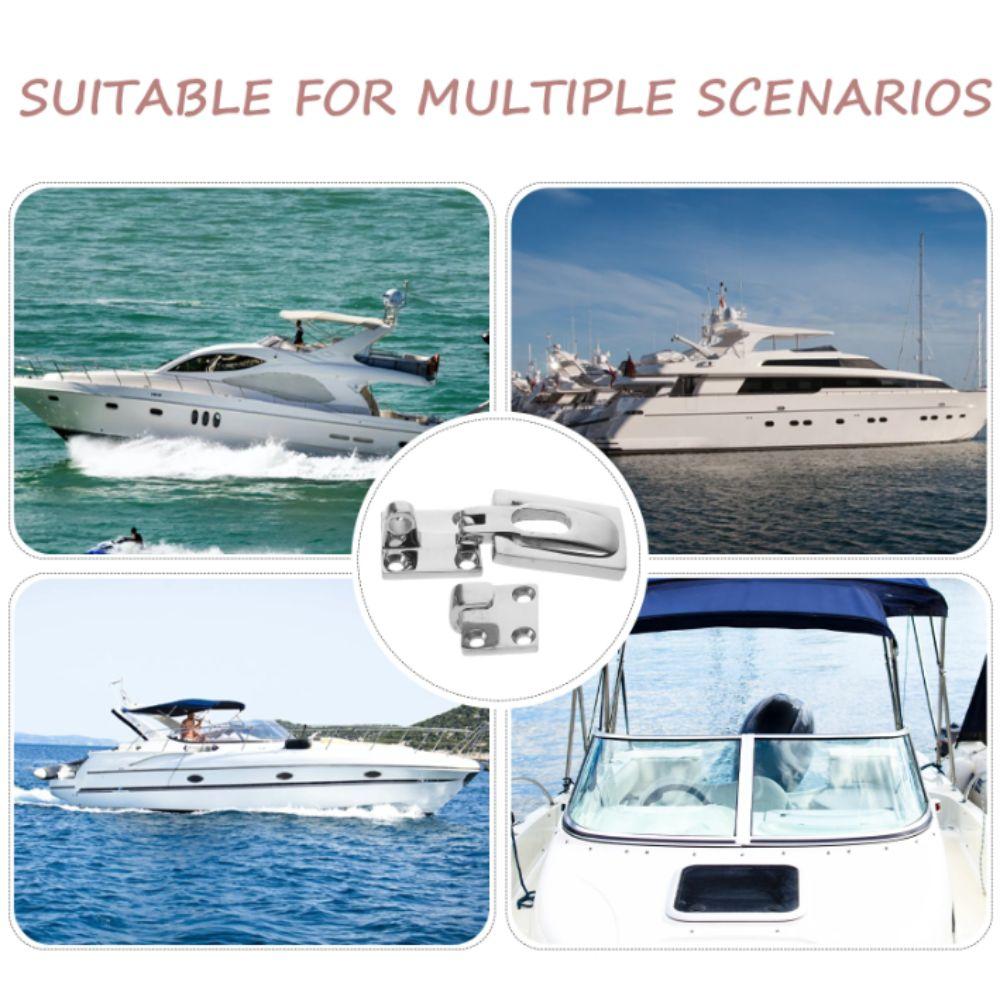 Lockable Door Lock Catch Marine Grade Marine Hardware Hardware Boat Locker Clamp  Marine Boat